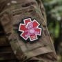 M-Tac нашивка Paramedic Медвідь (PVC) Pink/Black