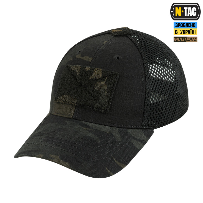 M-Tac бейсболка Elite тактична з сіткою NYCO Extreme Multicam Black