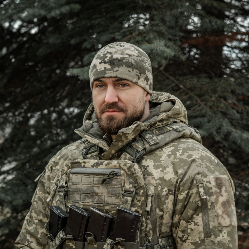 M-Tac шапка Watch Cap Elite фліс (320г/м2) with Slimtex MM14
