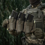 M-Tac передня панель для плитоноски Cuirass QRS на три магазина Ranger Green